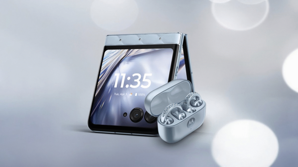 Moto Buds Loop: Swarovski-Studded Audio Excellence