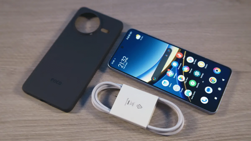 Software Experience – Poco F7 Review: Loaded with Features and Bloatware
