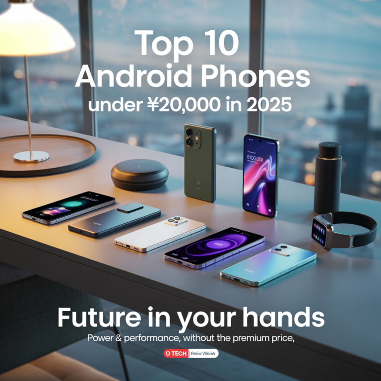 Top 10 Android Phones Under ₹20,000 in 2025