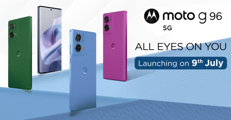 Moto G96 5G to Launch in India on July 9 – Colors and Key Specs Unveiled