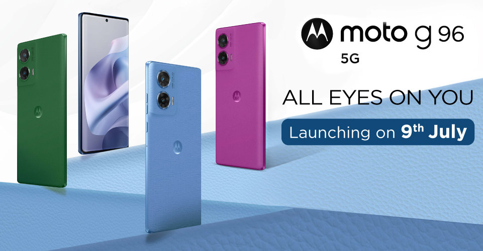 Moto G96 5G to Launch in India on July 9 – Colors and Key Specs Unveiled